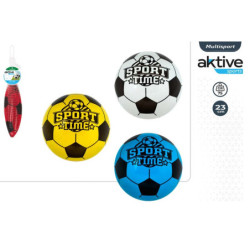 BALON FUTBOL PVC AKTIVE 75G - D23CM