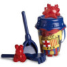 CUBO PLAYA CON ACCESORIOS FC BARCELONA