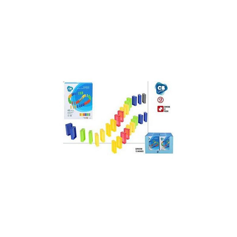JUEGO CB MINI FICHAS DOMINO 42 PIEZAS
