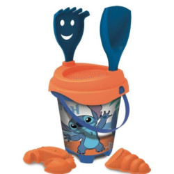CUBO PLAYA STITCH CON ACCESORIOS