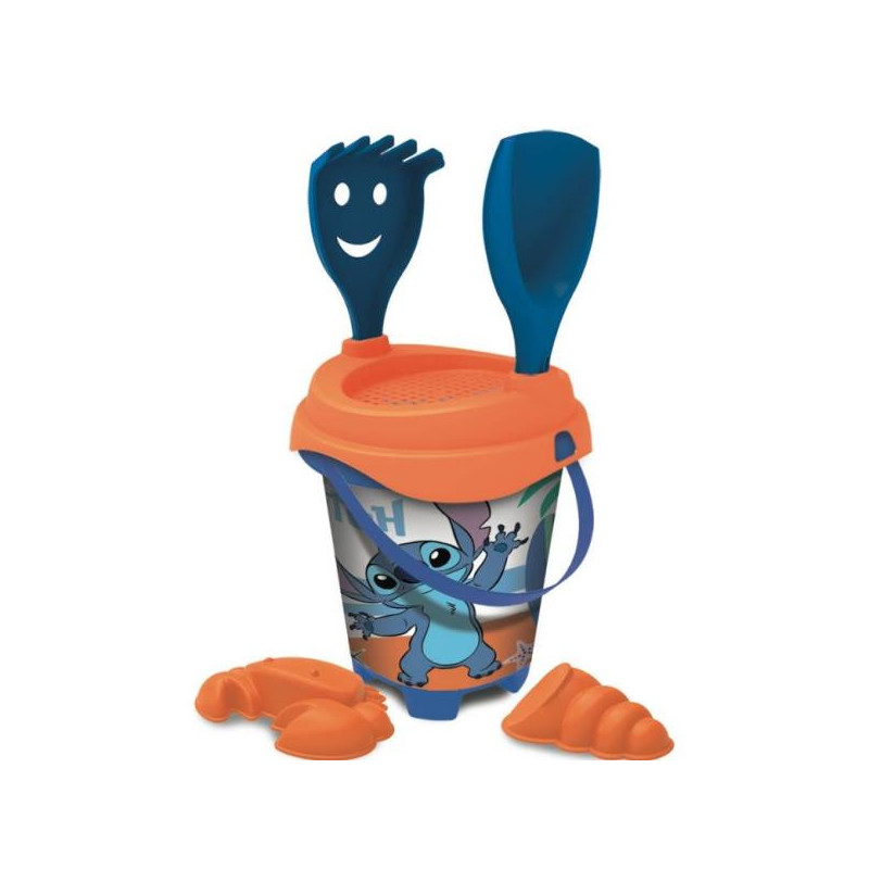 CUBO PLAYA STITCH CON ACCESORIOS