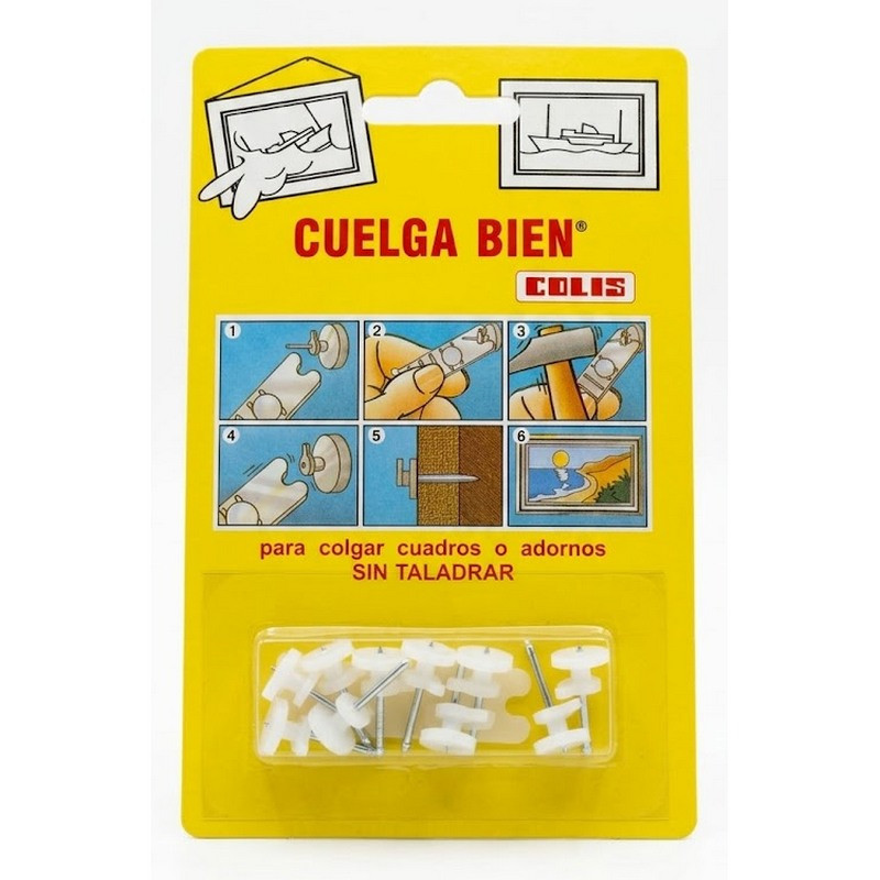 CUELGA BIIEN COLIS BL.10UN