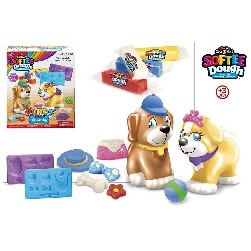 PLASTILINA SOFTEE DOGGIE VISTE AL CACHORRITO