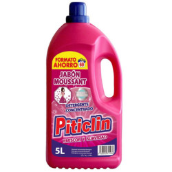 DETERGENTE LIQUIDO PITICLIN 5 LITROS MOUSSANT