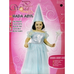 DISFRAZ 7-9 AÑOS HADA AZUL  INFANTIL