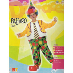 DISFRAZ 10-12 AÑOS PAYASO