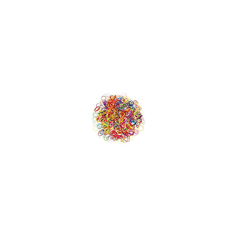 GOMAS ELASTICAS MINI MULTICOLOR BOLSA 20 G