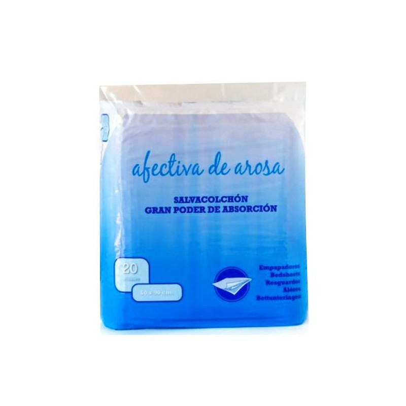 EMPAPADORES AFECTIVA 60x90 CM BOLSA 20 UNIDADES