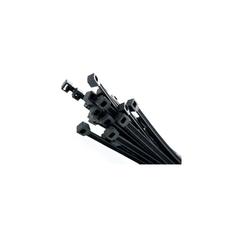 BRIDAS NYLON 2,5x200 MM BOLSA 25 UNIDADES