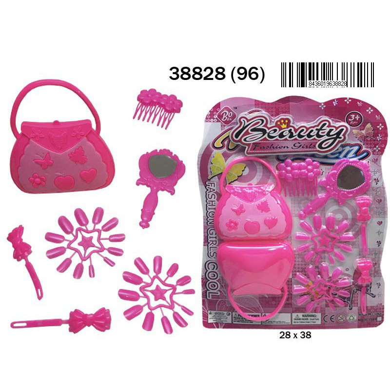 BLISTER BOLSITO CON ACCESORIOS Y UÑAS