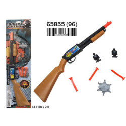 BLISTER ESCOPETA POLICIA CON DARDOS