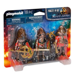 PLAYMOBIL 70671 NOVELMORE CABALLEROS MEDIEVALES 3U