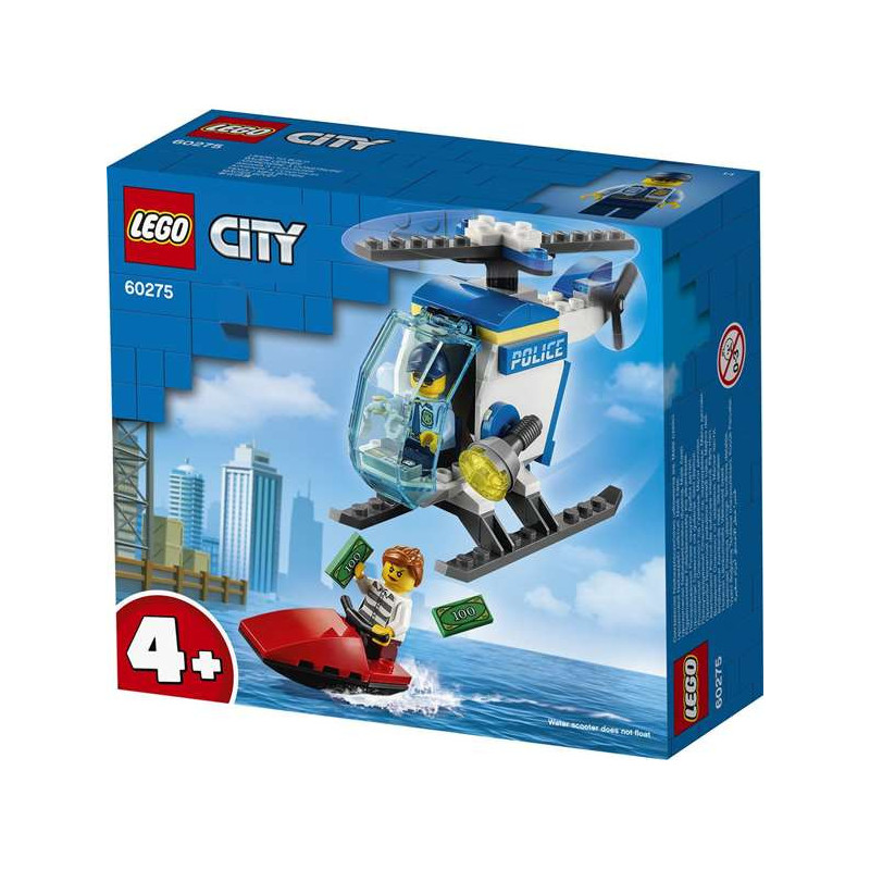 LEGO CITY 60275 HELICOPTERO DE POLICIA