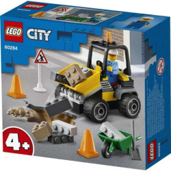 LEGO CITY 60284 VEHICULO DE OBRAS EN CARRETERA