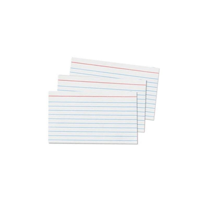 FICHAS RAYADAS Nº 2 180 G 75x125 MM