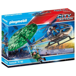 PLAYMOBIL 70569 CITY ACTION HELICOPTERO DE POLICIA