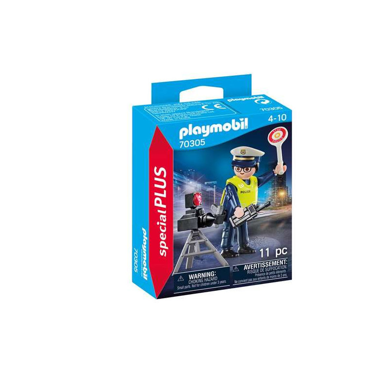 PLAYMOBIL 70305 SPECIAL PLUS POLICIA CON RADAR