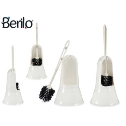 ESCOBILLERO WC REDONDO BLANCO