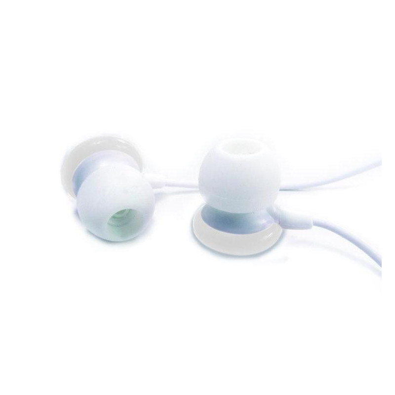 AURICULARES GEMBIRD EAR IN LACASITOS BLANCOS