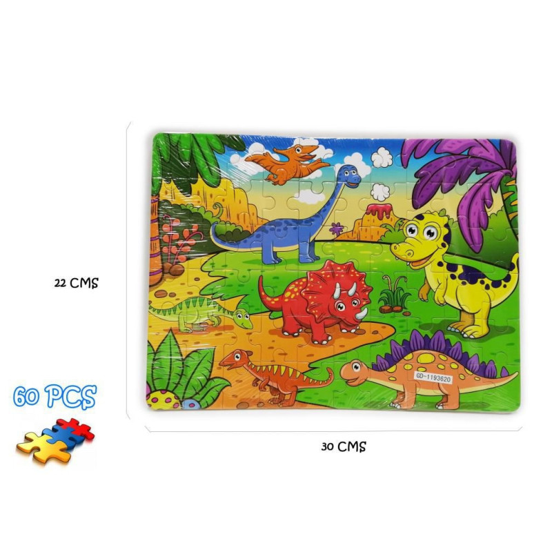 BLISTER PUZZLE DINOSAURIOS