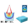 BOLSA PLAYA COLORS 58x15x36 CM