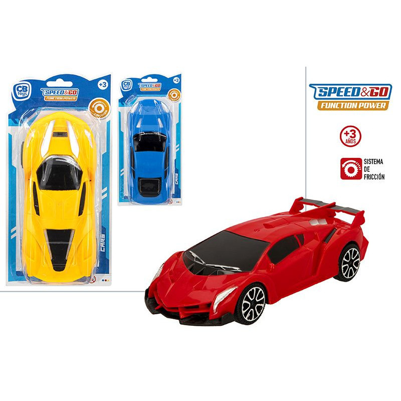 BLISTER COCHE FRICCION SPEED & GO 20 CM