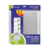 FORRO LIBRO AJUSTABLE ADHESIVO 5 UND 30*55 CM