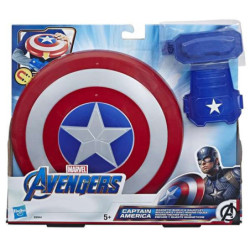 AVENGERS ESCUDO Y GUANTE MAGNETICOS DE CAPITAN AME