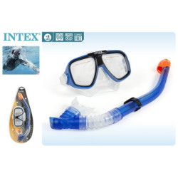 SET BUZO ADULTO INTEX GAFAS Y TUBO POLICARBONATO