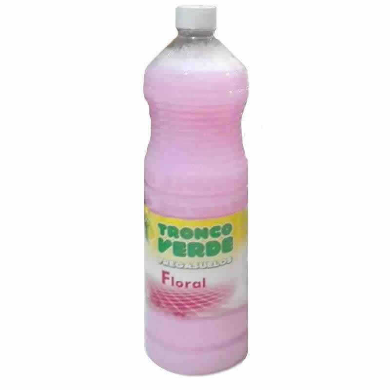 FREGASUELOS TRONCO VERDE 1,5 L FLORAL