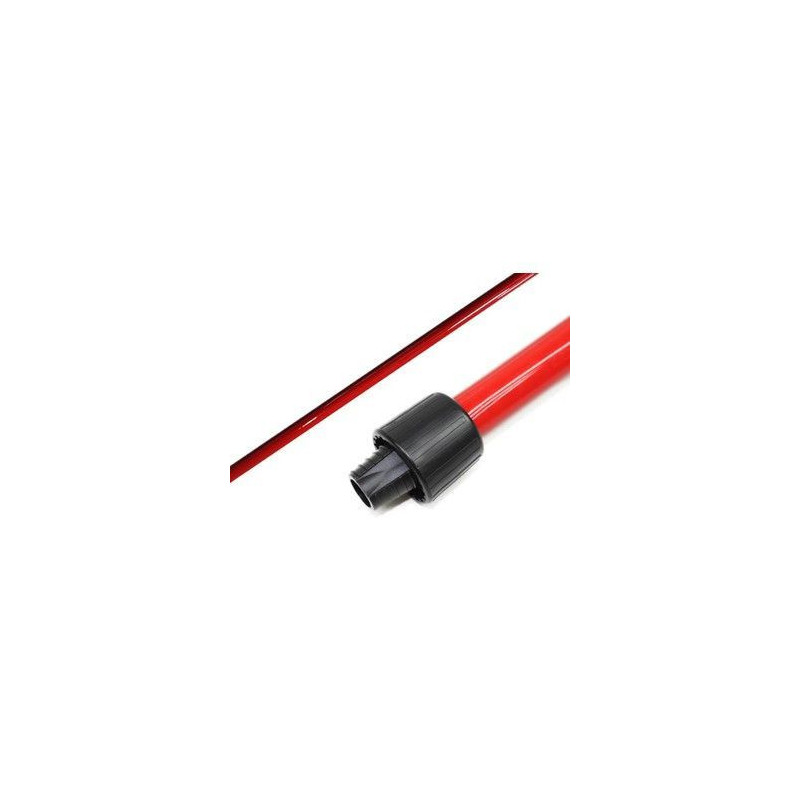 MANGO FREGONA METAL ROJO 140 CM