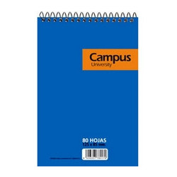 BLOC BOLSILLO 12º CUADROS 80 HOJAS