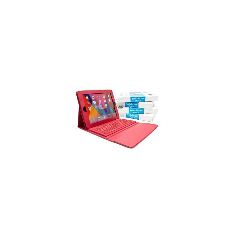 FUNDA TABLET CON TECLADO BLUETOOTH 10" POLIPIEL BI