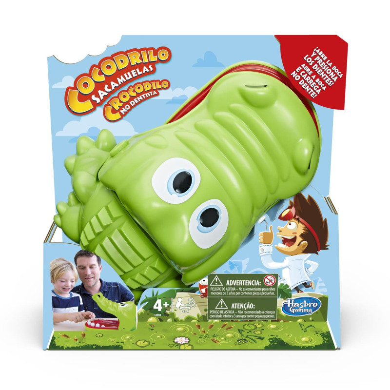 JUEGO HASBRO COCODRILO SACAMUELAS