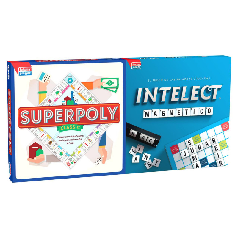 JUEGO SUPERPOLY E INTELECT MAGNETICO
