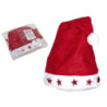 GORRO NOEL ADULTO CON ESTRELLAS LUMINOSAS