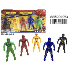 BLISTER GUERREROS JUSTICE WARRIORS