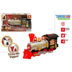 LOCOMOTORA CLASICA ELECTRICA CON HUMO