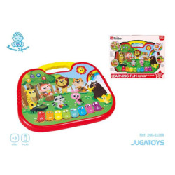 ORGANO MUSICAL ANIMALES SELVA 34x28CM