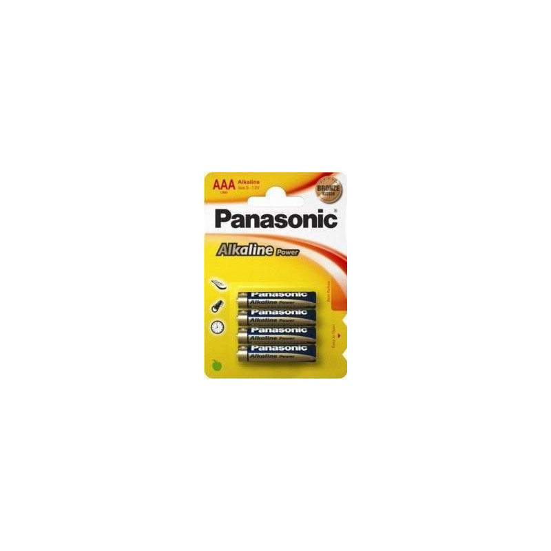 PILAS ALCALINAS PANASONIC AAA R03 BLISTER 4 U