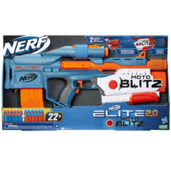 PISTOLA NERF ELITE 2.0 MOTORBLITZ CS- 10