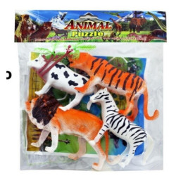BLISTER ANIMALES SALVAJES ANIMAL PUZZLE