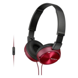 AURICULARES SONY MDR-ZX310APR ROJOS CON MICRO