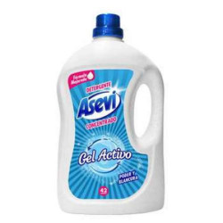 DETERGENTE LIQUIDO ASEVI 40 LAVADOS AZUL GEL ACTIV