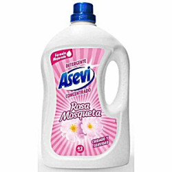 DETERGENTE LIQUIDO ASEVI 40 LAVADOS ROSA MOSQUETA