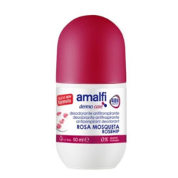 DESODORANTE AMALFI ROLLON 50 ML ROSA MOSQUETA
