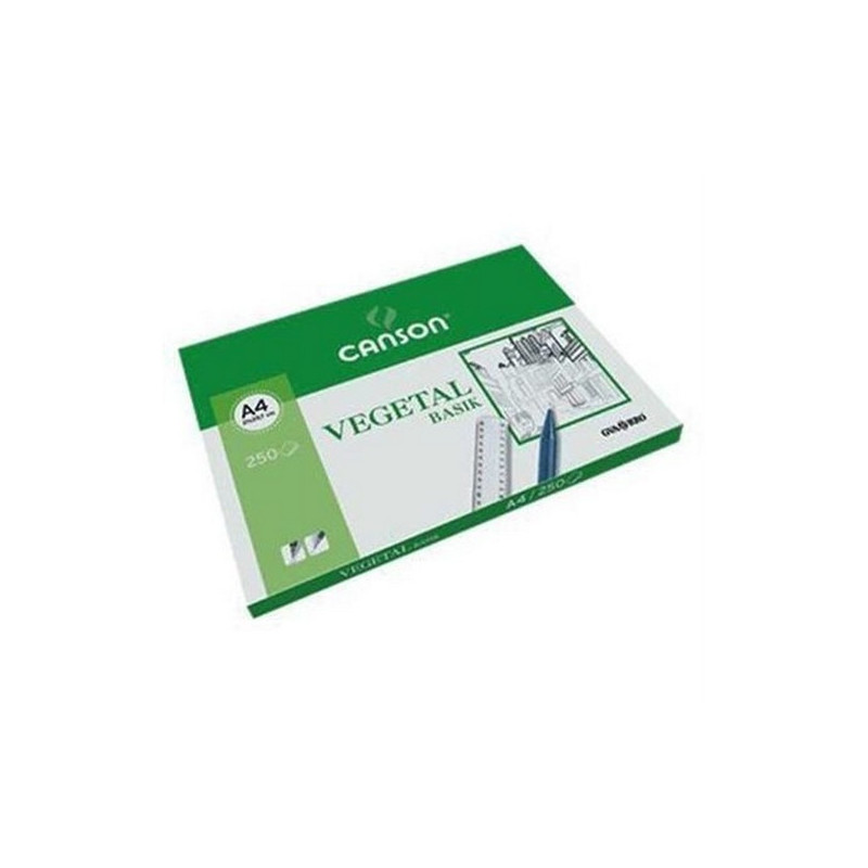 HOJA PAPEL VEGETAL A4 92 GR
