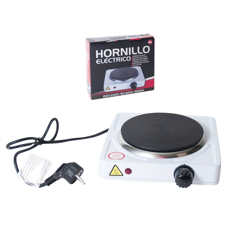 HORNILLO ELECTRICO 1000W KITCHEN & GO