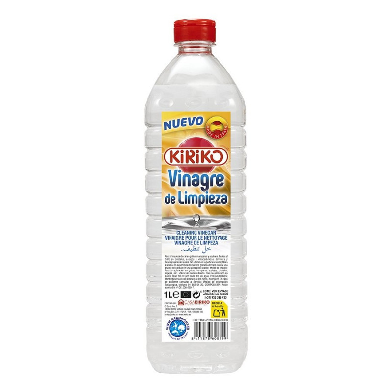VINAGRE DE LIMPIEZA KIRIKO 1 LITRO