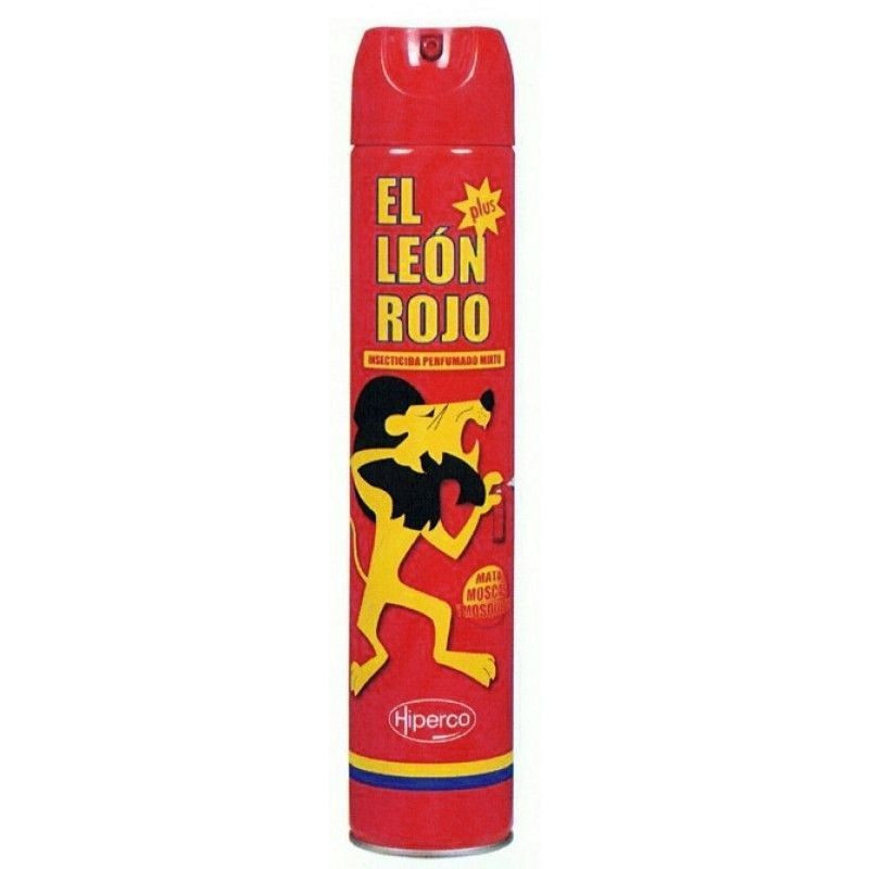 INSECTICIDA MOSCAS LEON ROJO 750 ML